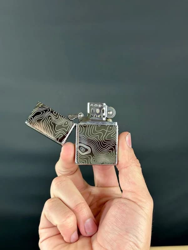 Custom Lighters custom work example 1 - Professional firearm customization by 365 Weapons