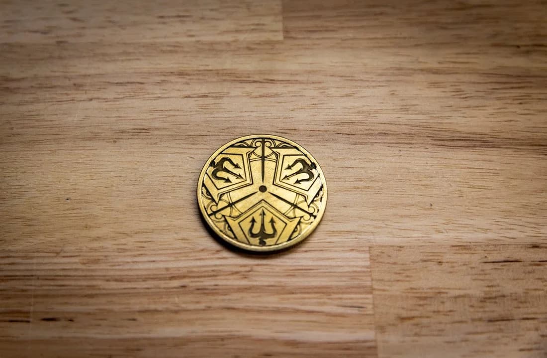 EDC/Challenge Coins custom work example 3 - Professional firearm customization by 365 Weapons