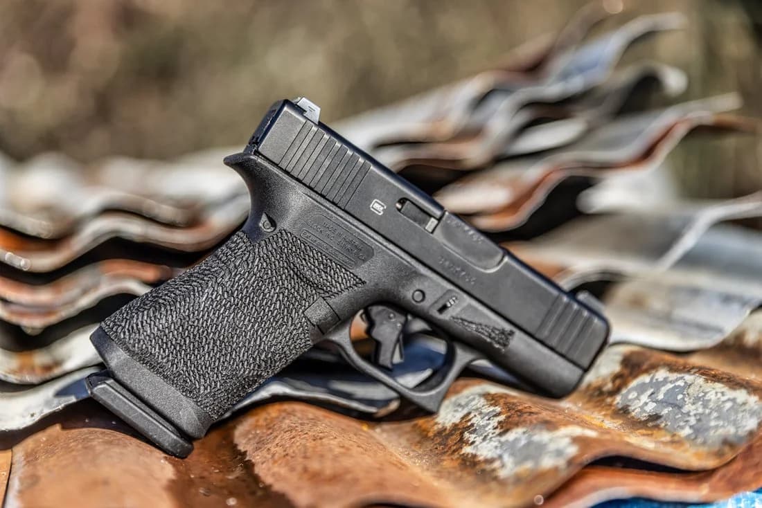 Hand Stippling custom work example 6 - Professional firearm customization by 365 Weapons