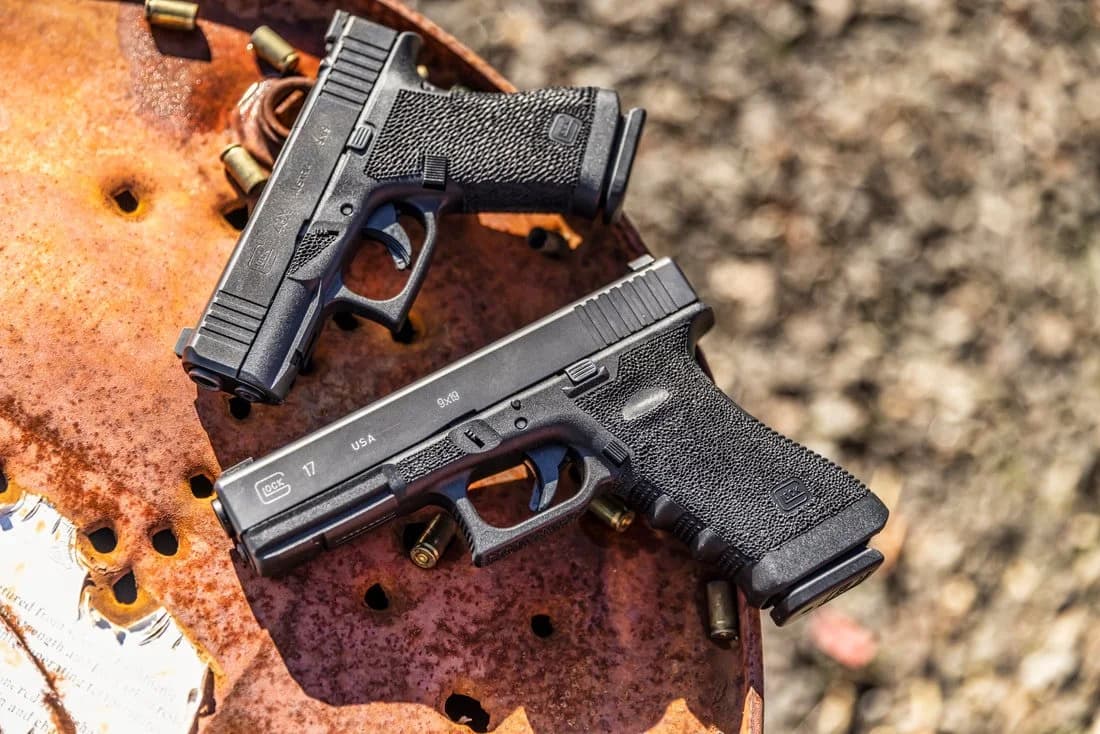 Hand Stippling custom work example 7 - Professional firearm customization by 365 Weapons