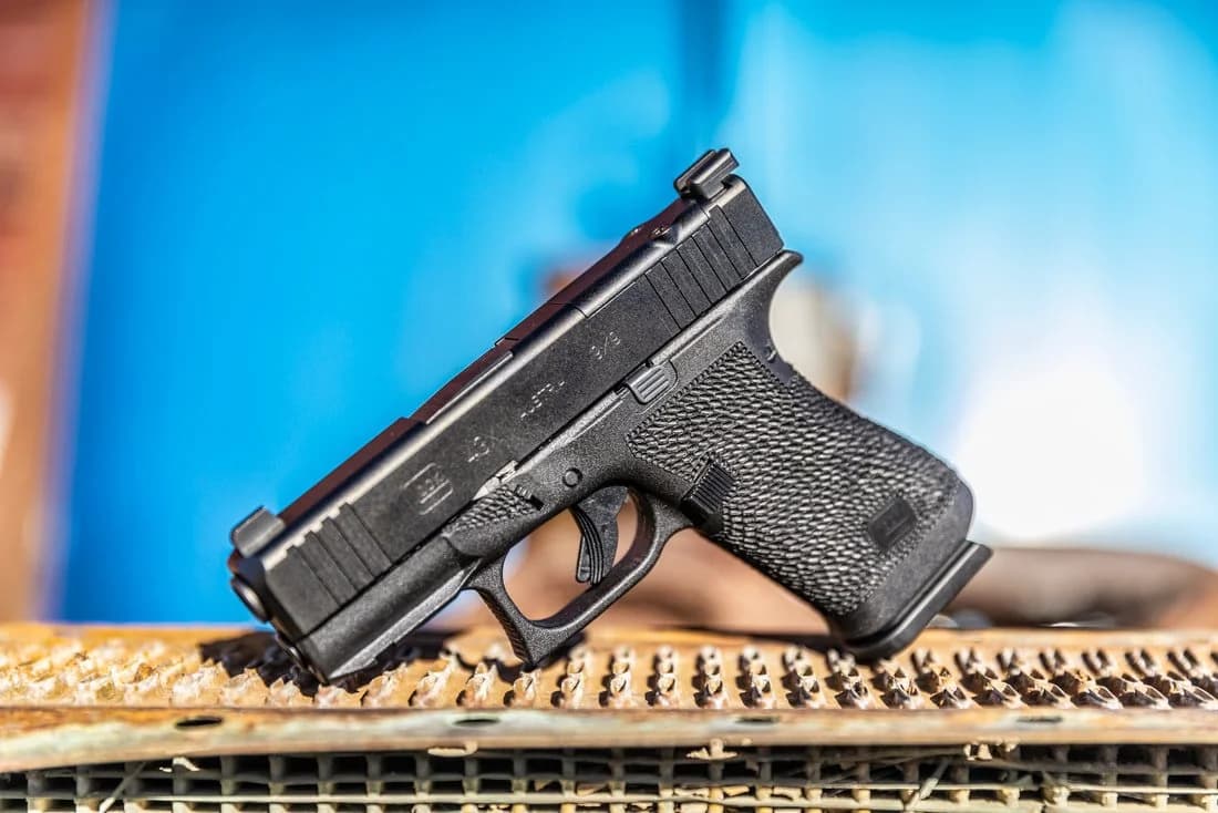 Hand Stippling custom work example 8 - Professional firearm customization by 365 Weapons