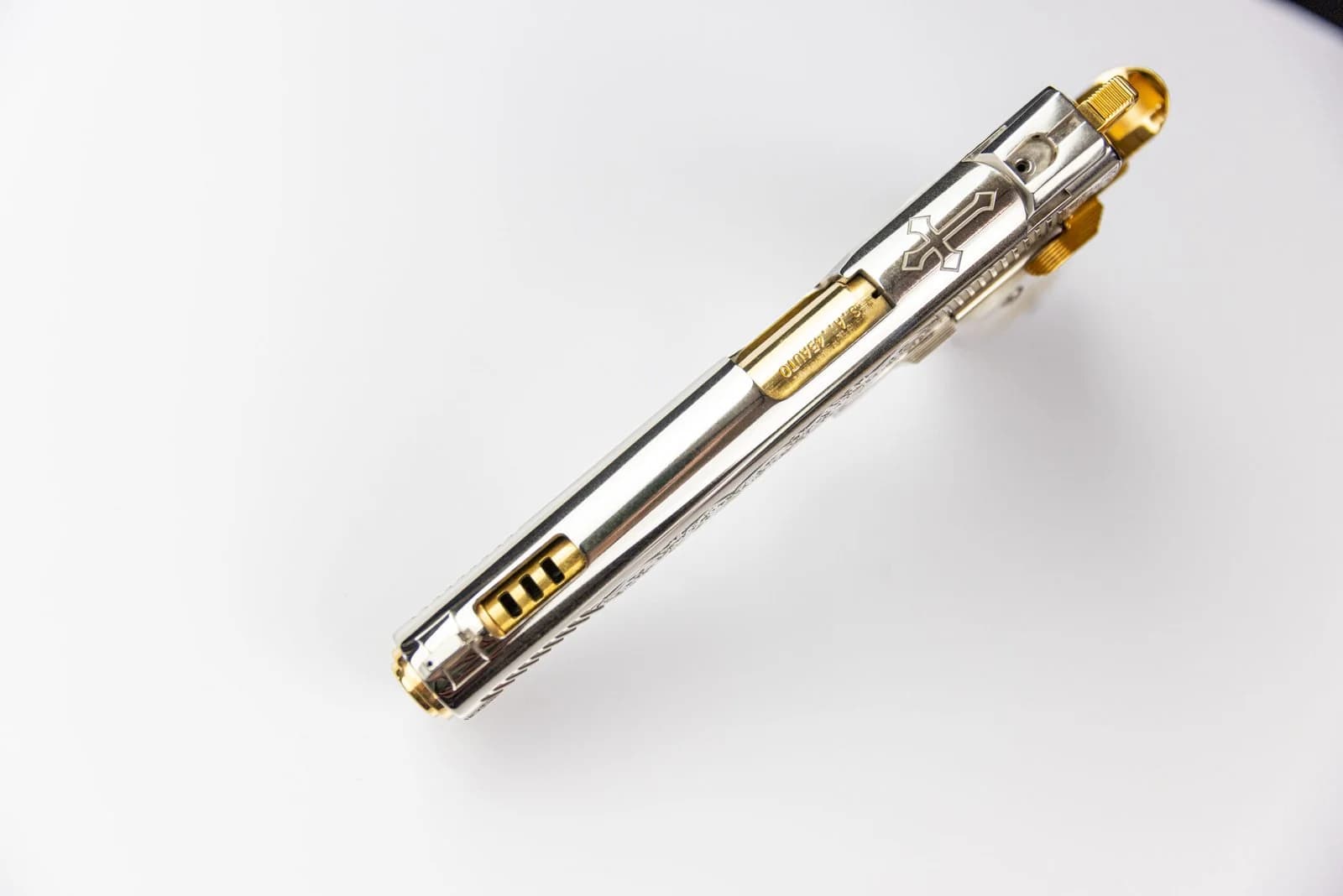 Laser Engraved 1911's custom work example 11 - Professional firearm customization by 365 Weapons