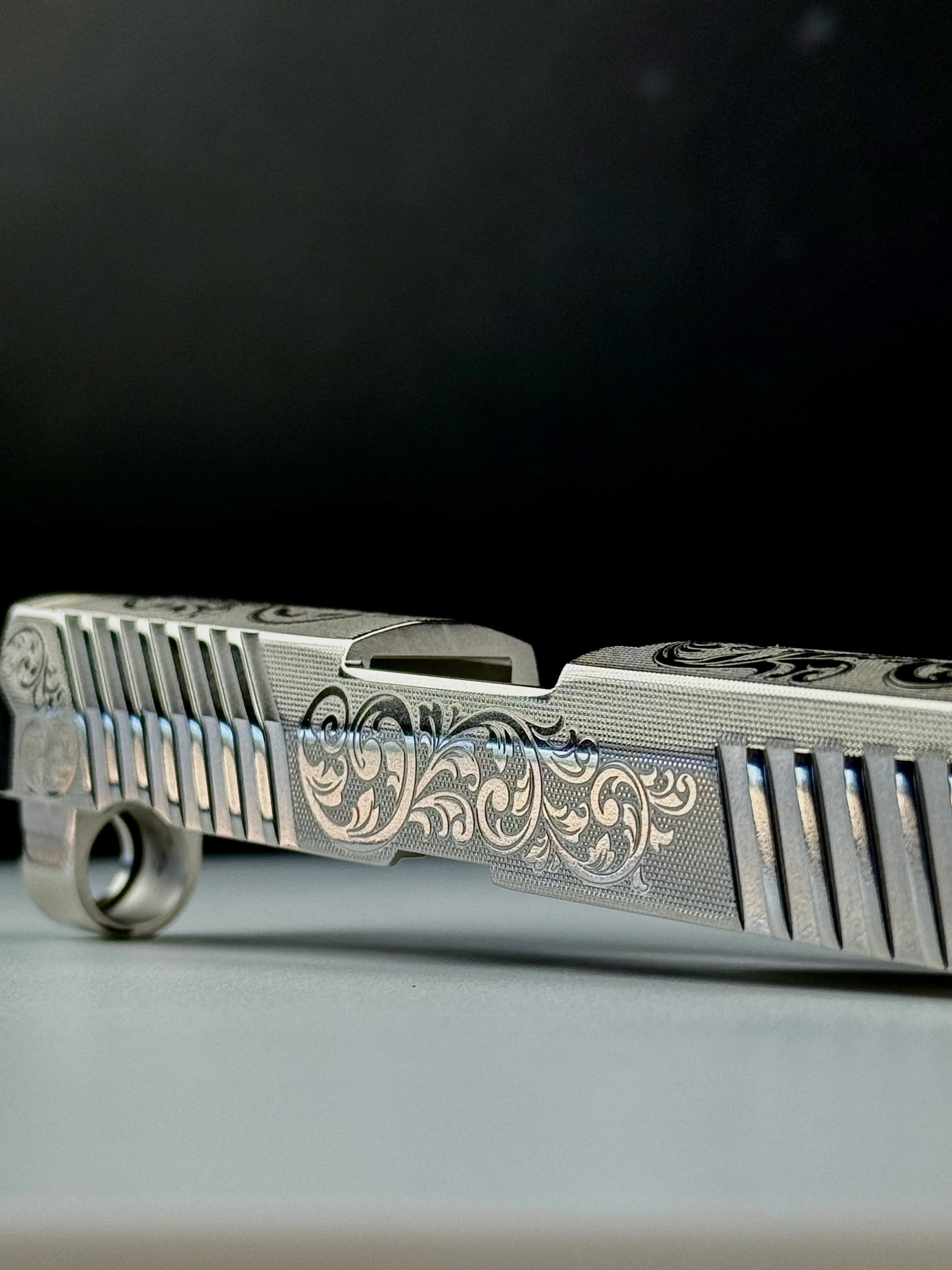Laser Engraved 1911's custom work example 34 - Professional firearm customization by 365 Weapons