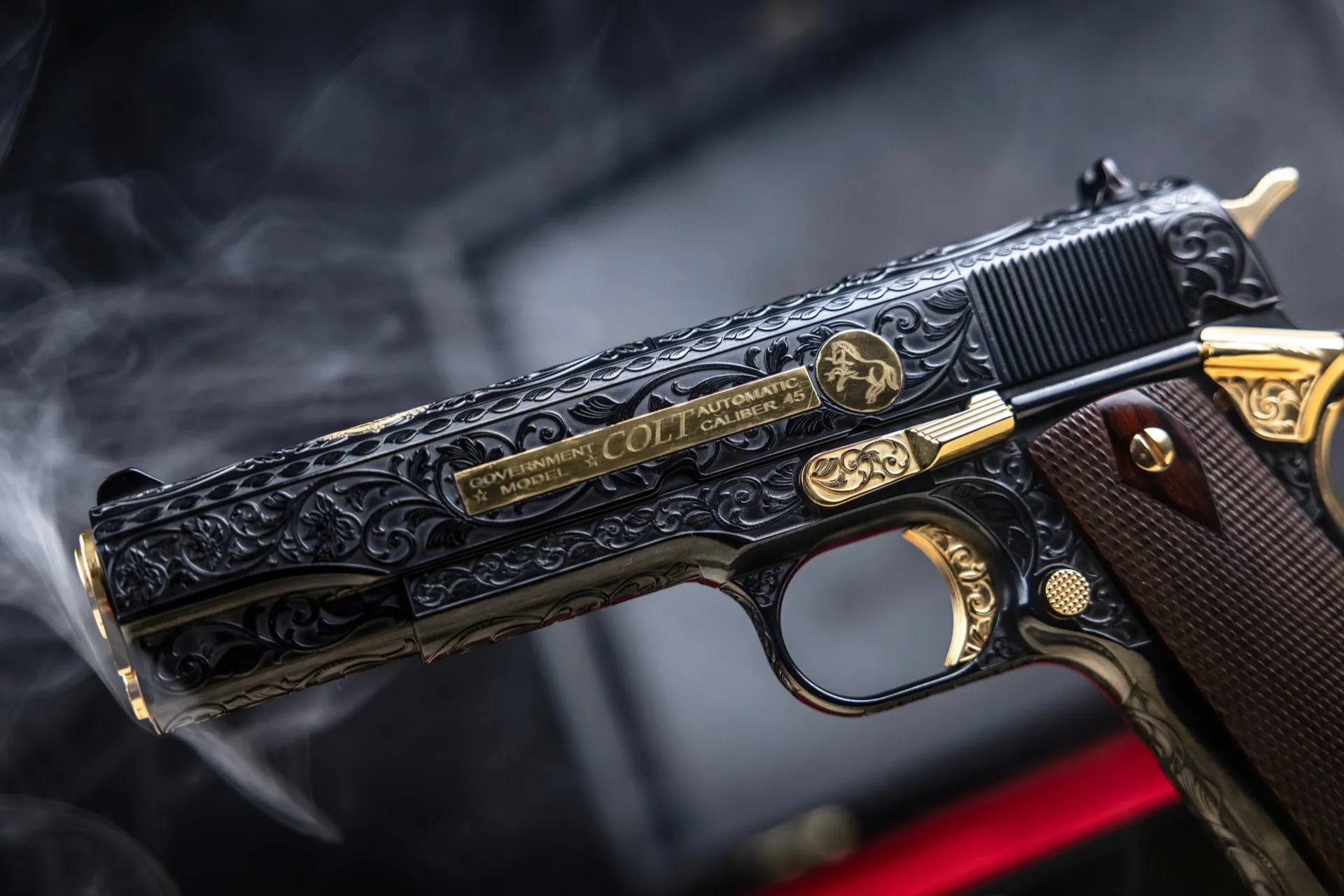 Laser Engraved 1911's custom work example 42 - Professional firearm customization by 365 Weapons