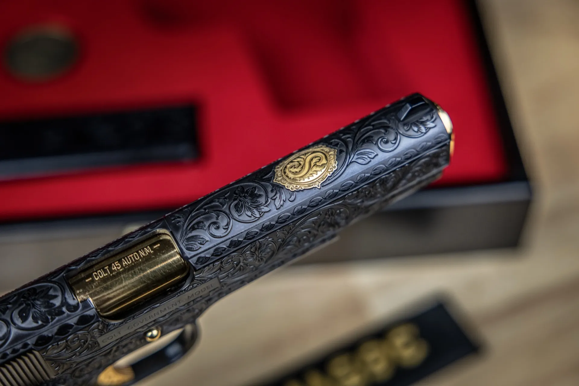 Laser Engraved 1911's custom work example 44 - Professional firearm customization by 365 Weapons