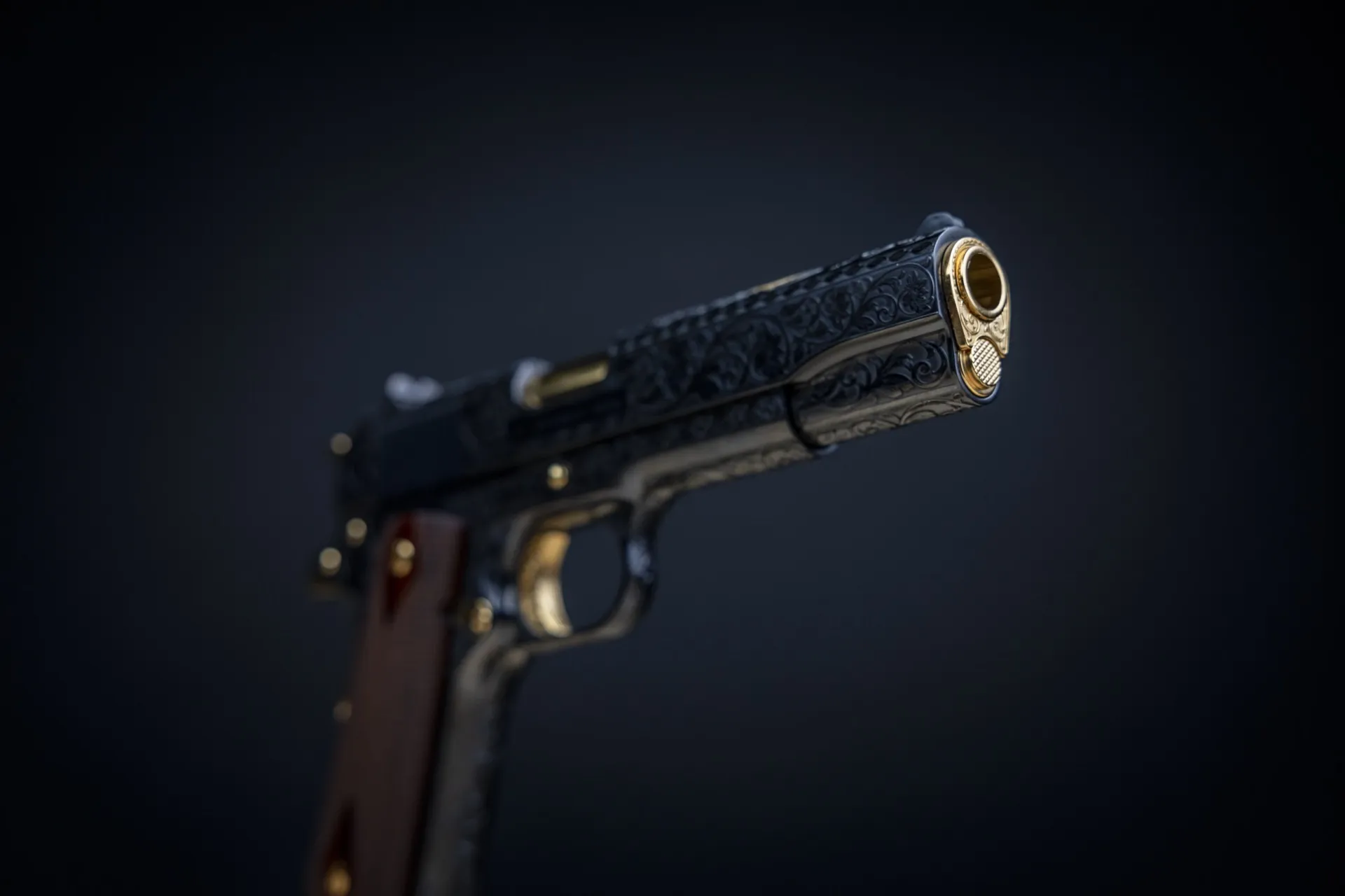 Laser Engraved 1911's custom work example 46 - Professional firearm customization by 365 Weapons