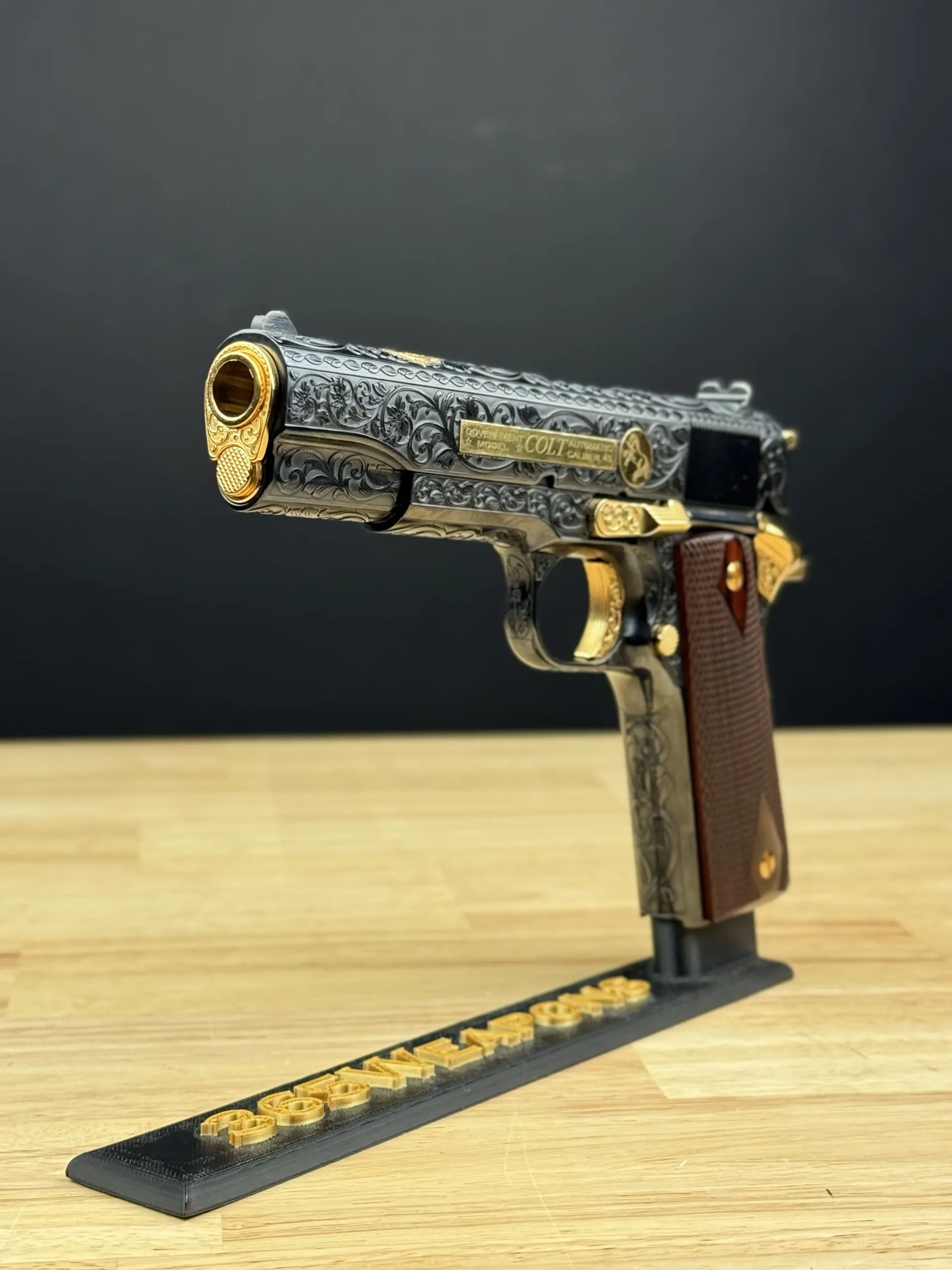 Laser Engraved 1911's custom work example 58 - Professional firearm customization by 365 Weapons