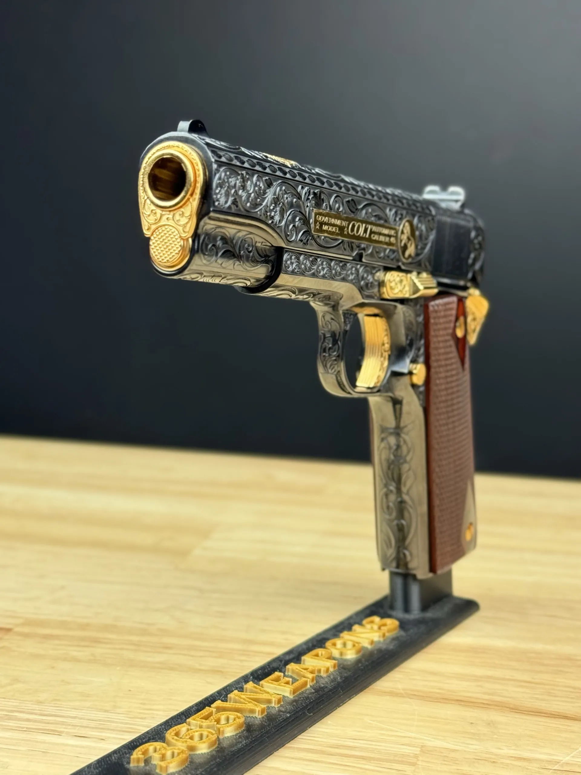 Laser Engraved 1911's custom work example 59 - Professional firearm customization by 365 Weapons