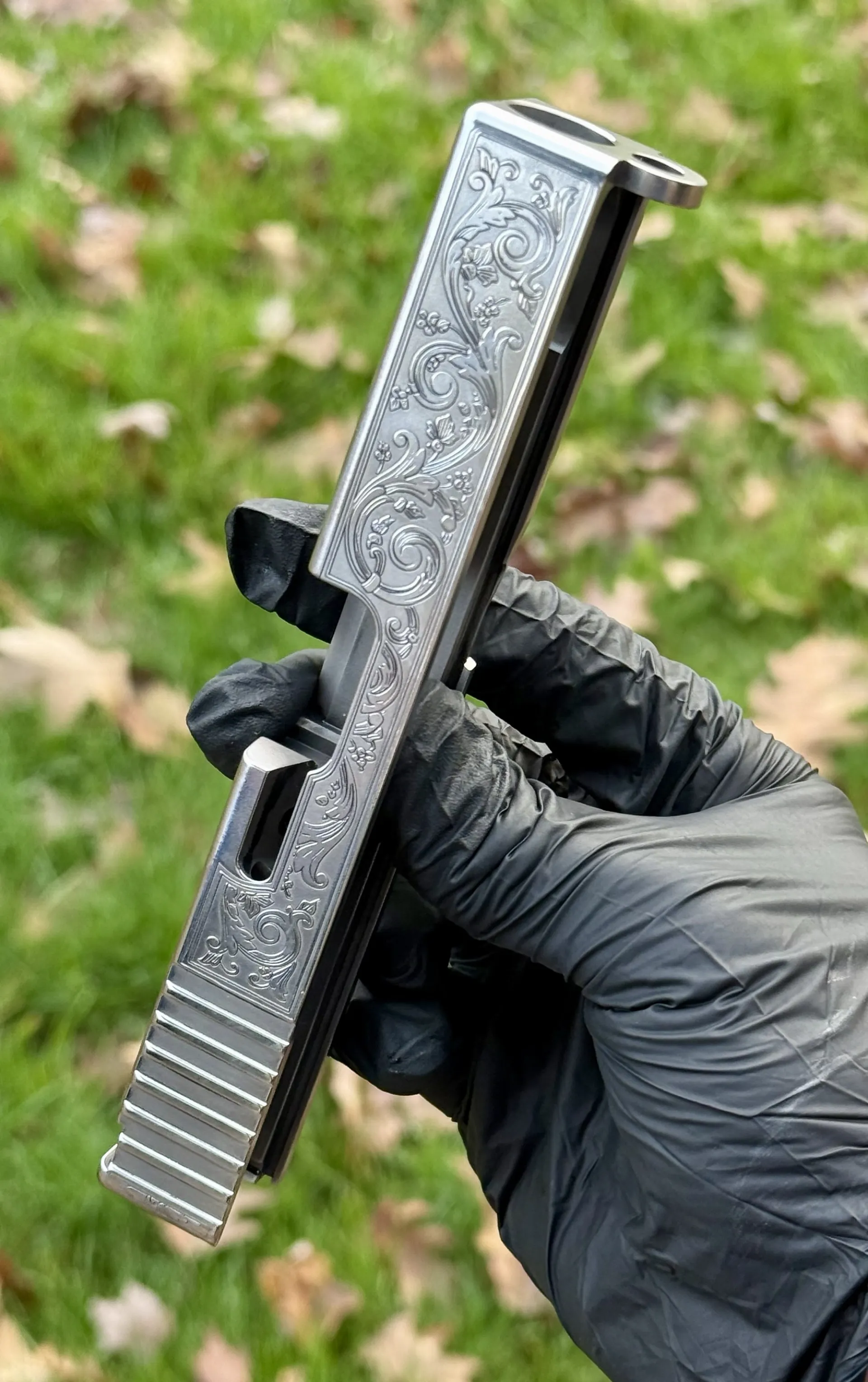 Laser Engraved 1911's custom work example 62 - Professional firearm customization by 365 Weapons