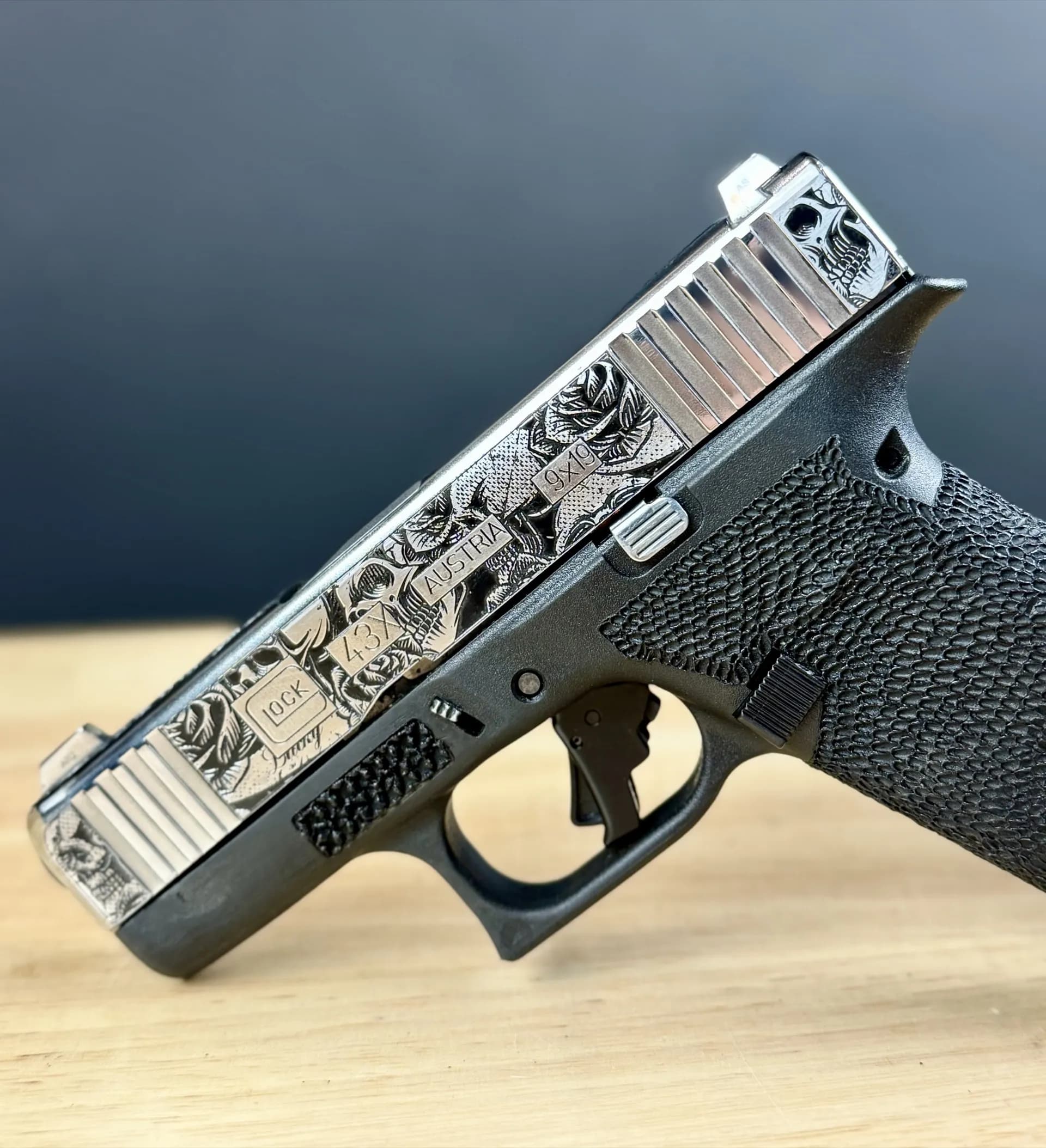 Laser Engraved 1911's custom work example 64 - Professional firearm customization by 365 Weapons