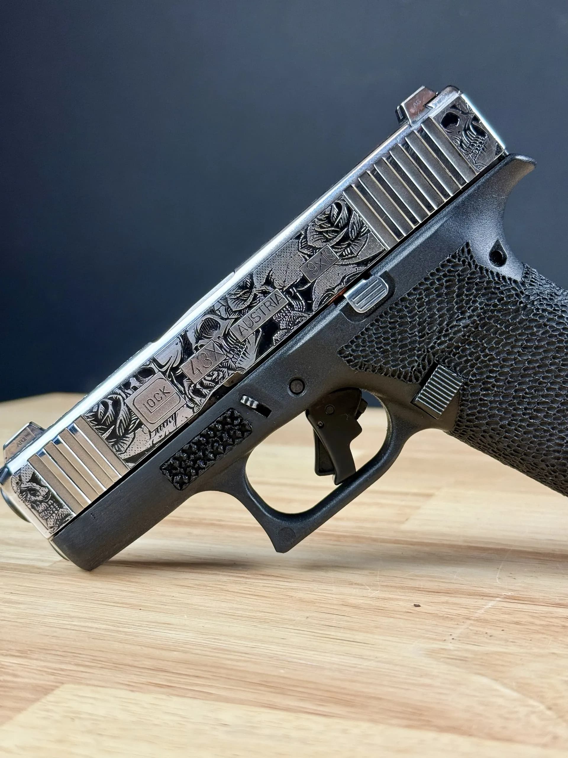 Laser Engraved 1911's custom work example 65 - Professional firearm customization by 365 Weapons